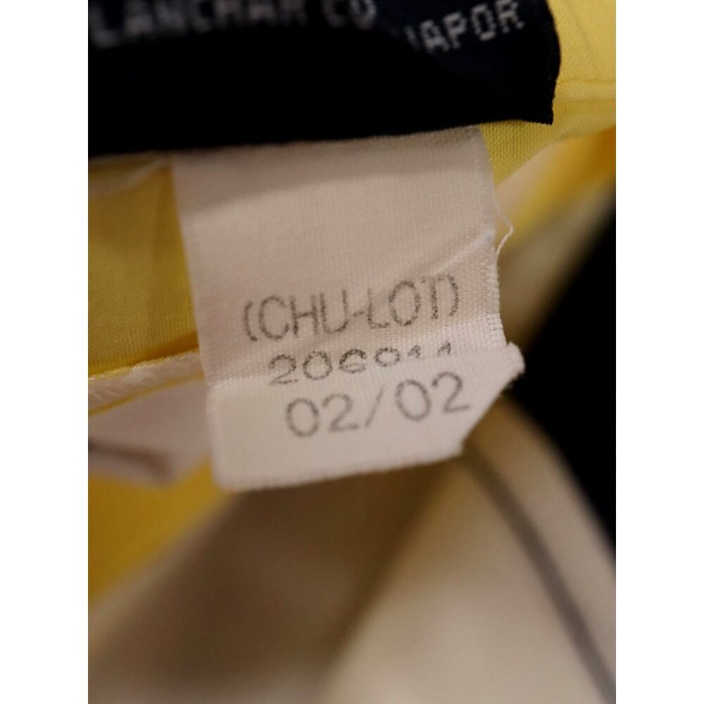 Vtg 2002 Tommy Hilfiger Mens XL Short Sleeve Button Down Yellow/Navy/White Shirt - Picture 8 of 8